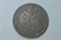 1854-O Liberty Seated Half Dollar