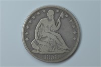1858-O Liberty Seated Half Dollar