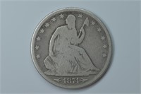1877-S Liberty Seated Half Dollar