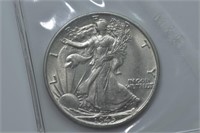 1945-S Walking Liberty Half Dollar M&R MS63