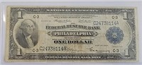 $1 Federal Reserve Bank Large Series 1918