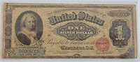 $1 Silver Certificate Large Series 1886