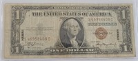 $1 Silver Certificate Brown Seal Hawaii