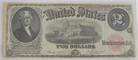 $2 US Note Large Series 1917