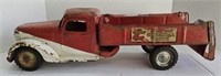 (B) Buddy L Fire and Chemical Truck 22"x6"x6.5"