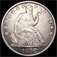 1856-O Seated Liberty Half Dollar LIGHTLY
