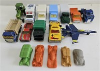 (B) Lot of Toy Cars Trucks and More 1.5" to 4"