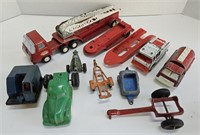 (B) Lot of Toy Trucks Cars and More