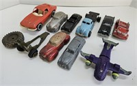 (B) Lot of Toy Cars Trucks and More
