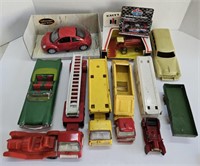 (B) Lot of Toy Cars Trucks and More