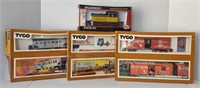 (B) Tyco & Model Power HO Scale Locomotive,