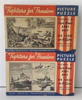 (B) Vtg. Fighters For Freedom Picture Puzzles
