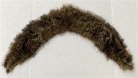 (B)   
Authentic Coyote Fur Hand Stitched