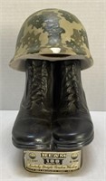 (B)   
Vtg. Jim Beam Regal China Combat Boots