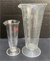 (B)  
Glass Graduated Cylinders from PM and