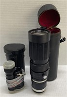 (B)  
Lentar 90-230mm Model H55018 Tele-Zoom