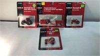 (4) CASE IH ERTL DIE CAST 1/64