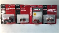 (4) CASE IH ERTL DIE CAST TRACTORS