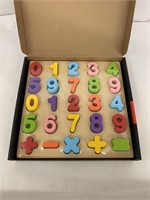 WoodCity Letters And Numbers Puzzle