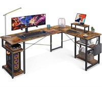 ODK L-Shaped Desk 66"