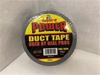 (2x bid)Tape It Power Black Duct Tape