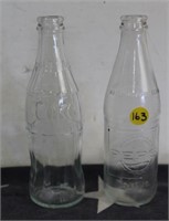 Vintage Glass Soda - Pop Bottles