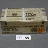 12 Decks of Playing Cards Arms Dealer Box