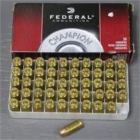 Federal 40 S&W 180 Gr. FMJ FN 50 Rounds