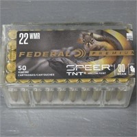 Federal .22 WMR Hollow Point 50 Rounds