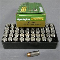 Remington 40 S&W 165 GR. BJHP BONDED 50 Rds