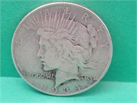 1934 D Peace Silver Dollar Coin