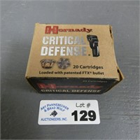 Hornady 44 MAG 180 Gr. Critical Defense 24 Rds