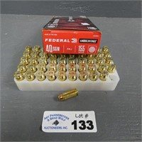 Federal 40 S&W 155 GR. FMJ 20 Rounds