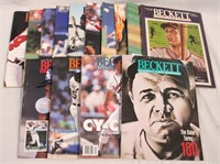 Lot of 14 Beckett Baseball Magazines