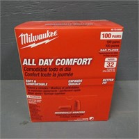 Milwaukee Ear Plugs 100 Pairs