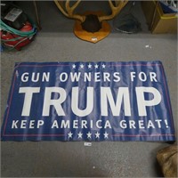 Gun Owners Trump Keep America Great Flag