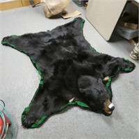 Taxidermy Black Bear Full Size Rug