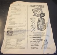 Pages of 1949 Life Magazine
