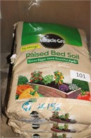 3- 1.5cuft raised garden bed soil (damaged)
