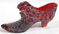 Fenton Glass Shoe