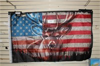 3x5’ american/deer flag