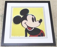 Andy Warhol Mickey Mouse Print
