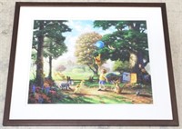 Thomas Kinkade Winnie the Pooh Print