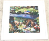 Thomas Kinkade Alice in Wonderland Print