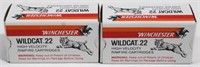 2 Full Boxes of Winchester Wildcat .22 Ammo