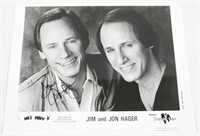 Jim and Jon Hager (Hee-Haw) Signed Photo