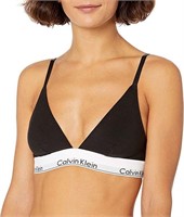 NEW $30 (L) Calvin Klein Cotton Triangle Bralette