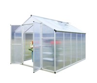 TMG 8'X10' Aluminum Frame Greenhouse