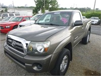 2009 TOYOTA TACOMA 5 SPEED COLD A/C