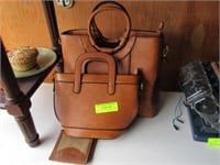 3 Assorted Leather Goods
